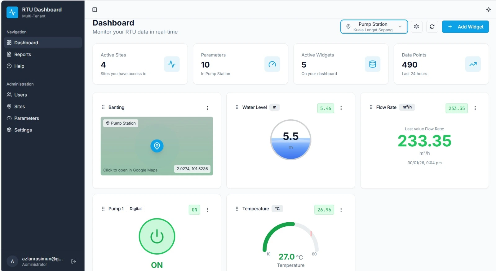 Real-Time Monitoring